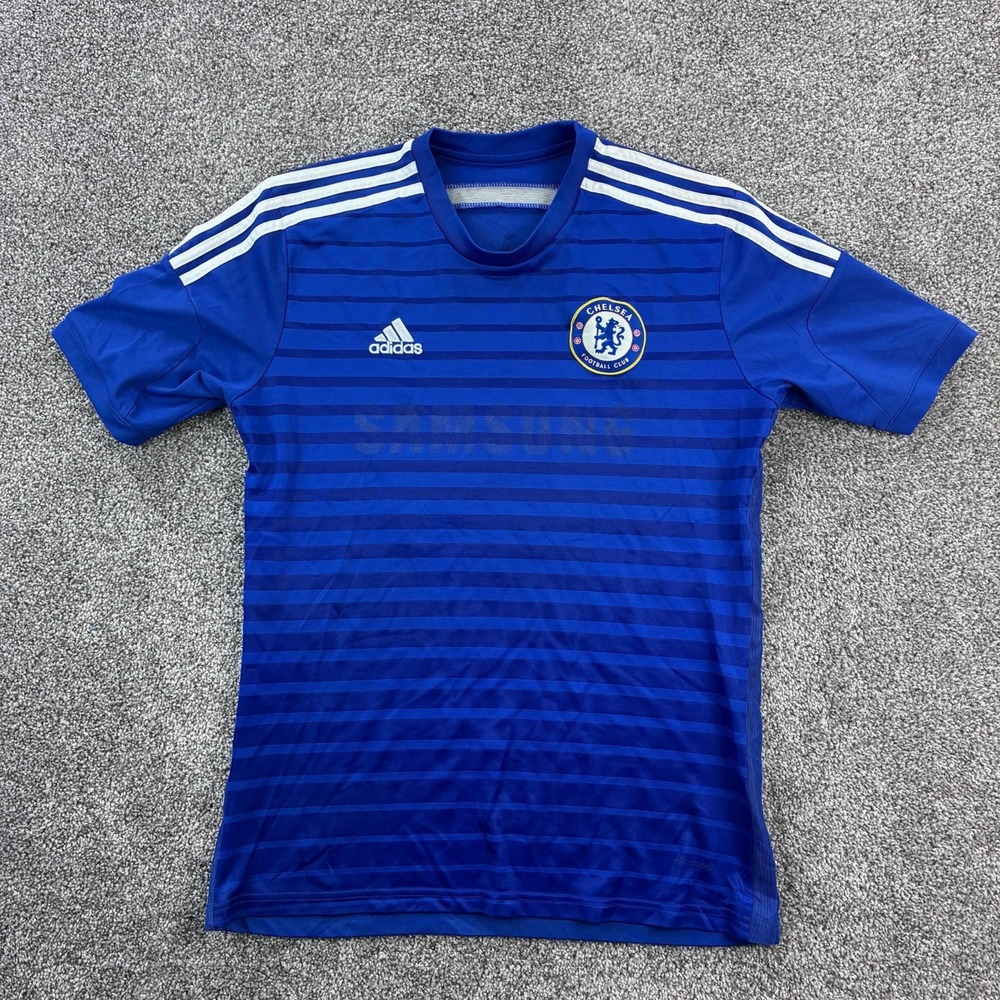 Chelsea FC 2014/2015 Soccer Jersey Mens Large Blue Home Diego Costa‎ #19